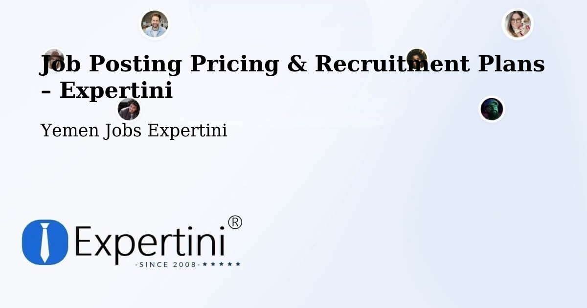 Job Posting Pricing & Recruitment Plans – Amd - Amd, Yemen Jobs Expertini